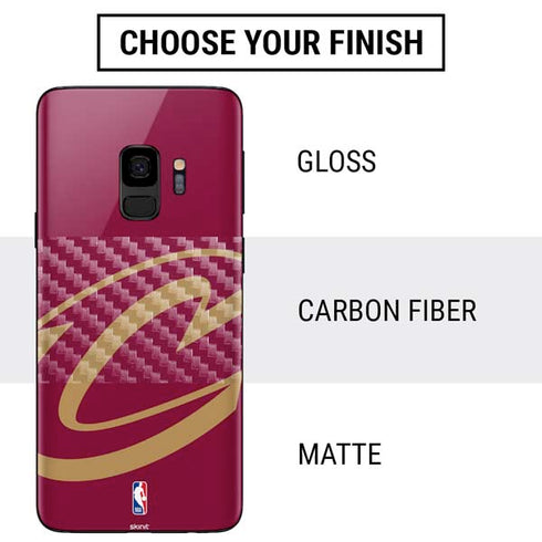 NBA Cleveland Cavaliers Large Logo Galaxy S9 Skin